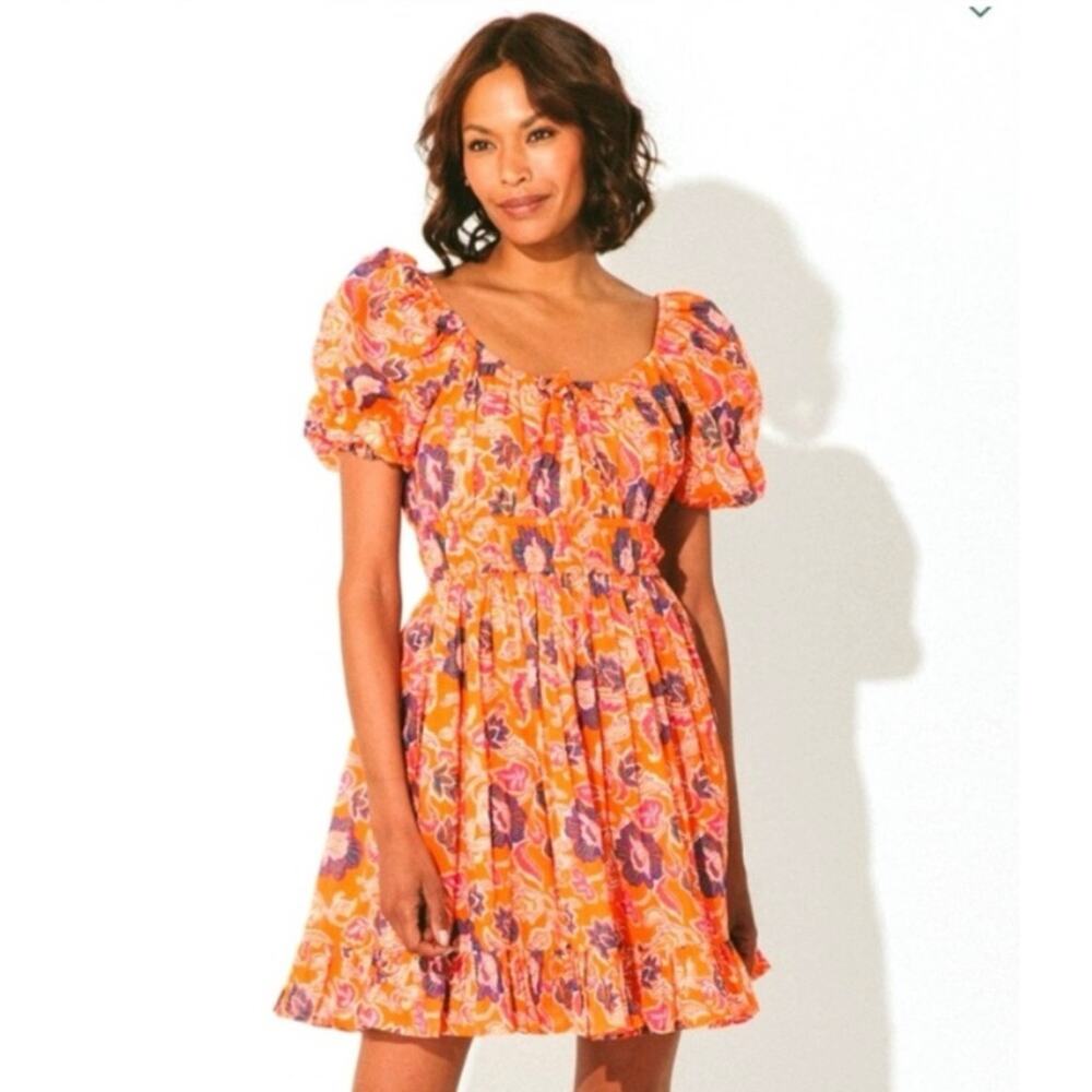 NEW Cleobella Kalena Mini Dress Floral Print